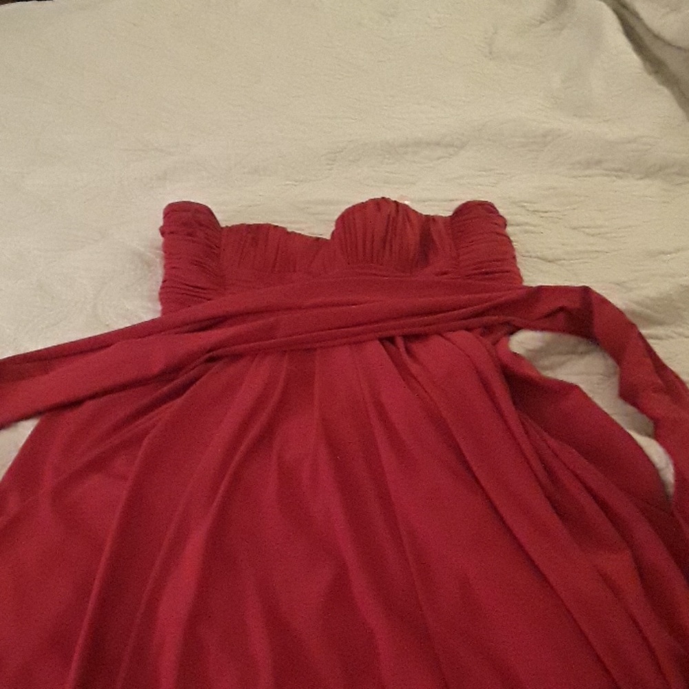 Red dress